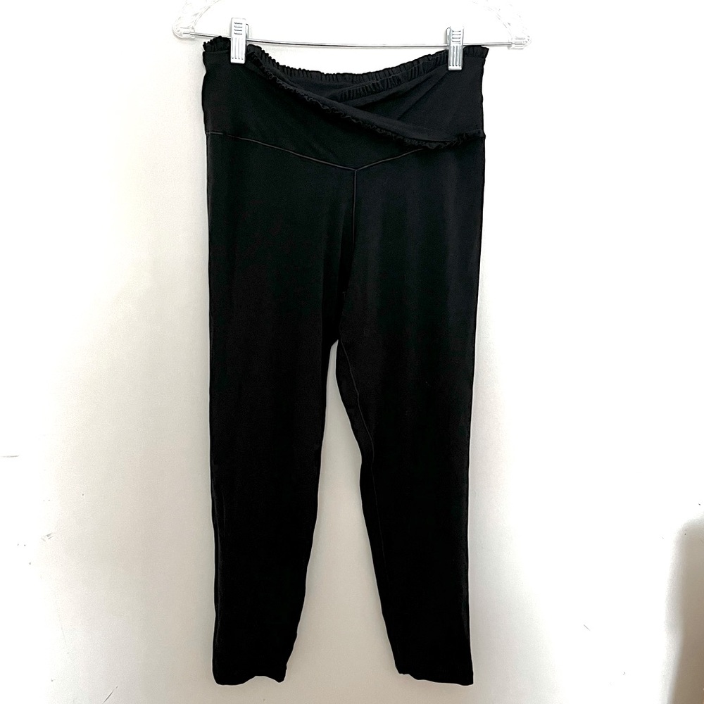 Aerie high waisted ruffle crossover leggings